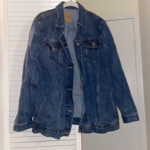 NWT Gap denim dark wash jacket
